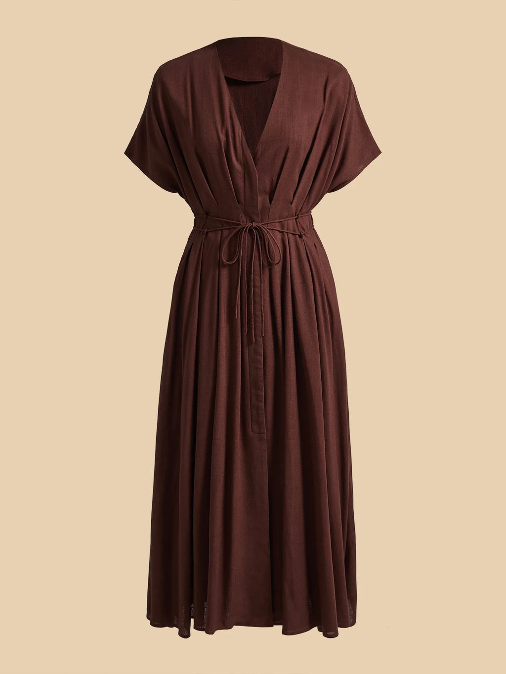 Women's New French Elegant Deep V-Neck  Dress